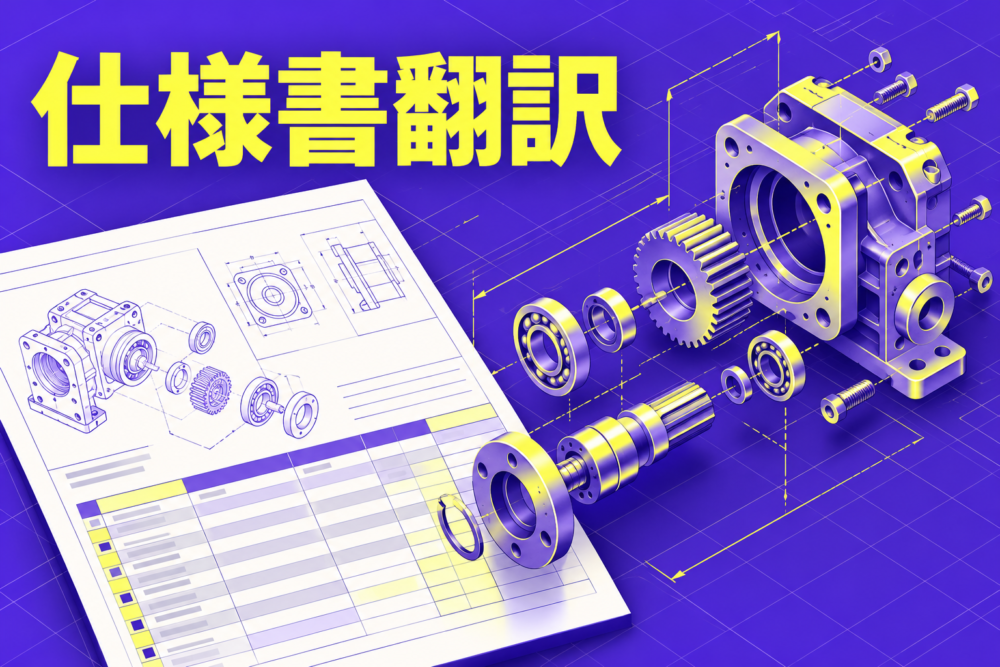 仕様書翻訳の主題を示す記事のアイキャッチ